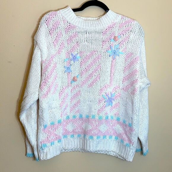 Vintage colter bay sweater medium knit (D1) - Picture 1 of 10